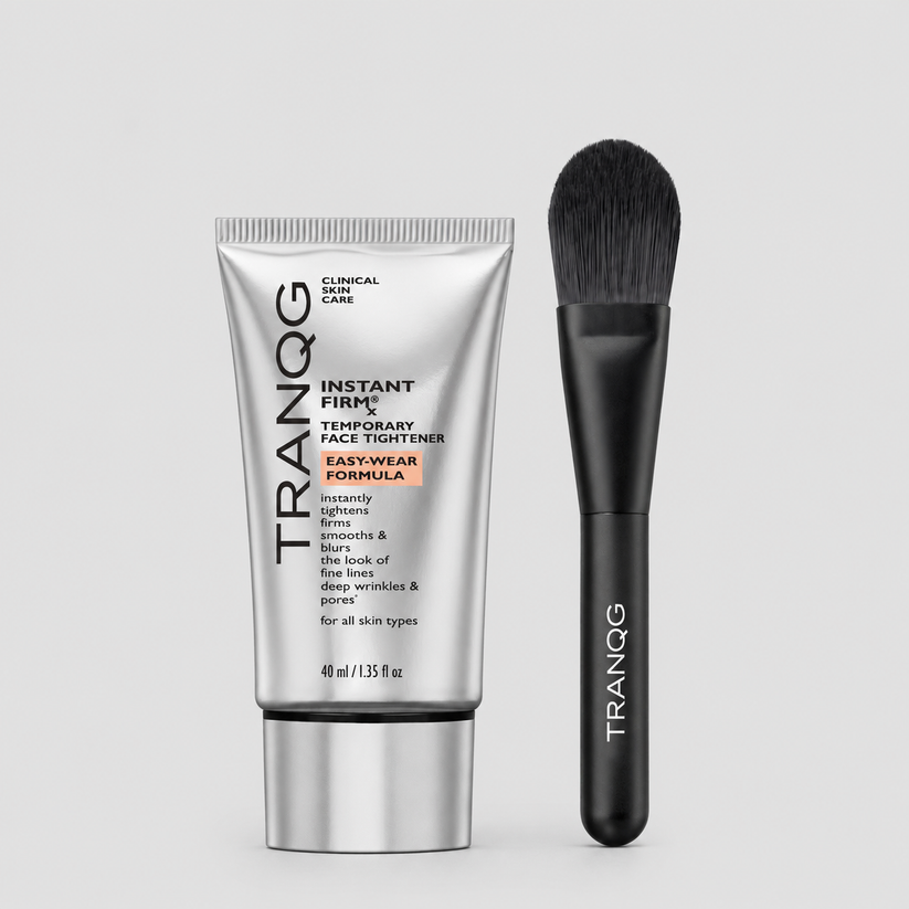 TRANQG Instant FirmX Easy-Wear Face Tightener with free brush