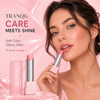 🔥Last Day Buy 1 Get 1 Free|TRANQG GLOW VEIL LIP SHEEN OIL BALM