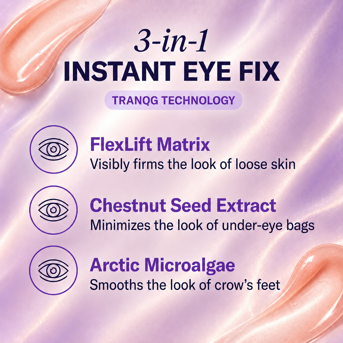 TRANQG™ Instant Lift Eye Gel