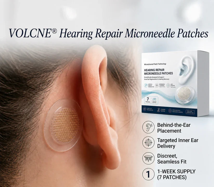 HEARING SUPPORT MICRONEEDLE PATCHES