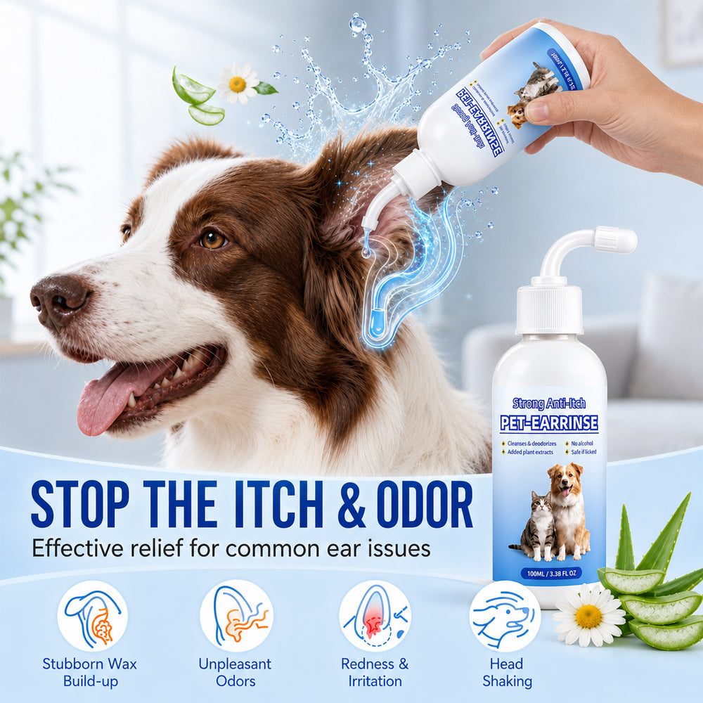 👩‍⚕️Celsiora® Pet Ear Cleansing Solution✅ FDA Approved🐶 🐈️