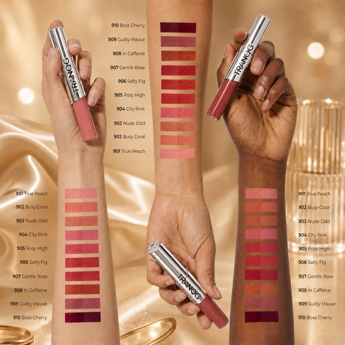 🔆Perfect Twin Lip — Dual-Ended Liquid Lipstick with Velvet Matte Color and Glossy Shine