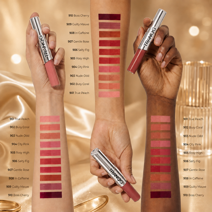 🔆Perfect Twin Lip — Dual-Ended Liquid Lipstick with Velvet Matte Color and Glossy Shine