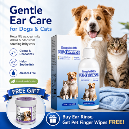 👩‍⚕️Celsiora® Pet Ear Cleansing Solution✅ FDA Approved🐶 🐈️