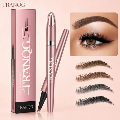 🖌️ Waterproof Micro-Fork Brow Pencil – Natural Hair-Like Brows