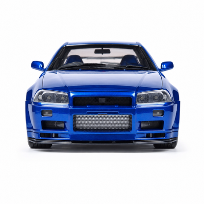 Capo GTR SkyLine GT-R R34 Drift Car Model Building kits 1/12 Scale 2.4Ghz