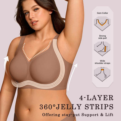 ✨Full coverage wireless bra