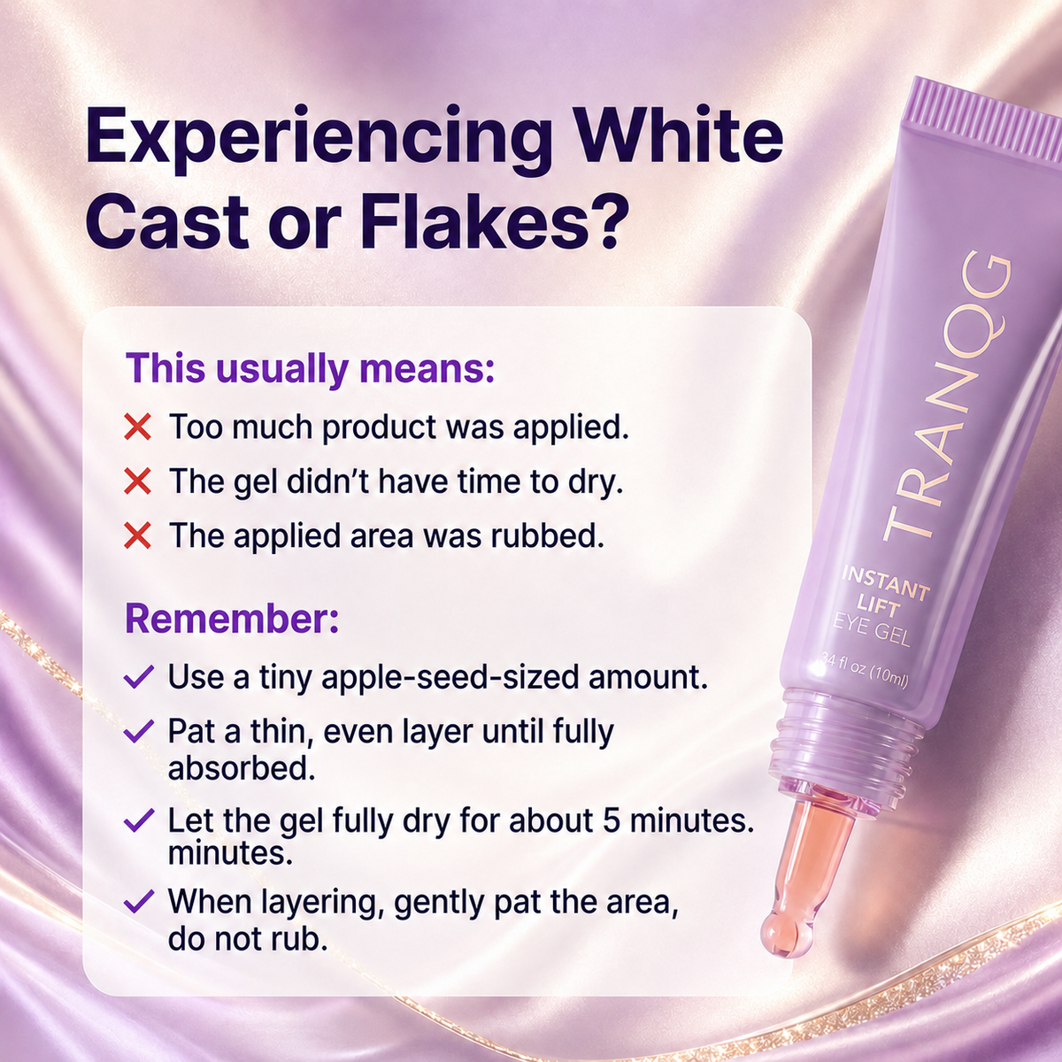 TRANQG™ Instant Lift Eye Gel