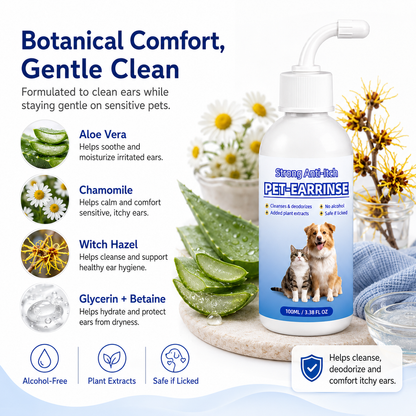 👩‍⚕️Celsiora® Pet Ear Cleansing Solution✅ FDA Approved🐶 🐈️