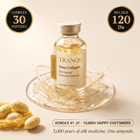 TRANQG Korean Silk Collagen Ampoule