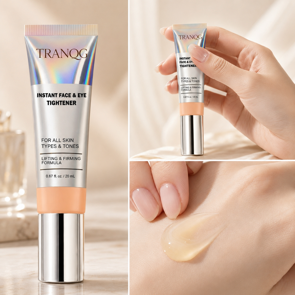 🔆TRANQG™ Instant Face Temporary Tightener – Instant visible results in 60 seconds
