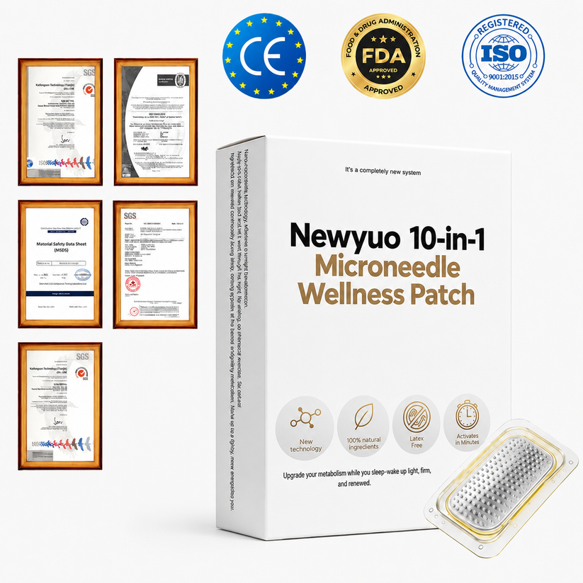 Microneedle patch product and certification information