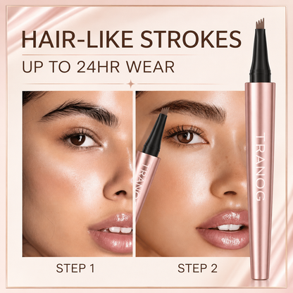 🖌️ Waterproof Micro-Fork Brow Pencil – Natural Hair-Like Brows