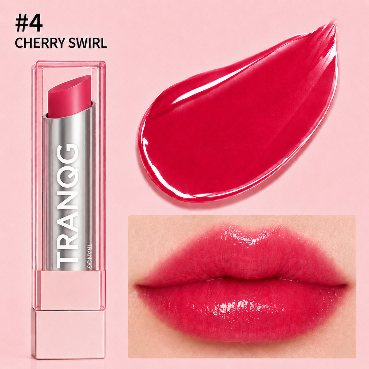 🔥Last Day Buy 1 Get 1 Free|TRANQG GLOW VEIL LIP SHEEN OIL BALM