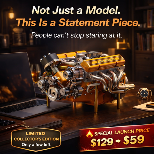 ⚙️ This Isn’t Just a Model — It’s a Statement Piece.