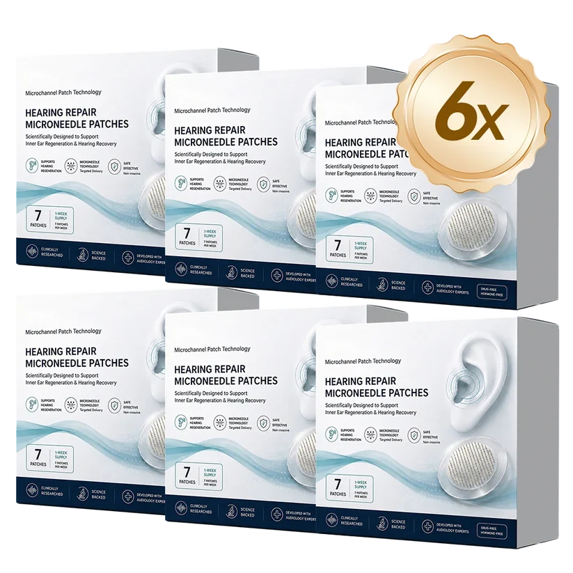 HEARING SUPPORT MICRONEEDLE PATCHES