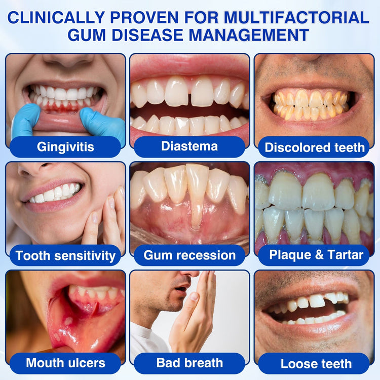 Common gum and oral care concerns
