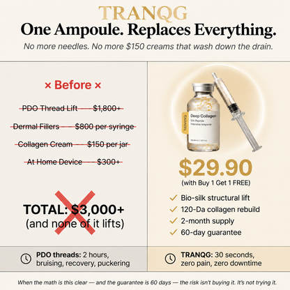 TRANQG Korean Silk Collagen Ampoule
