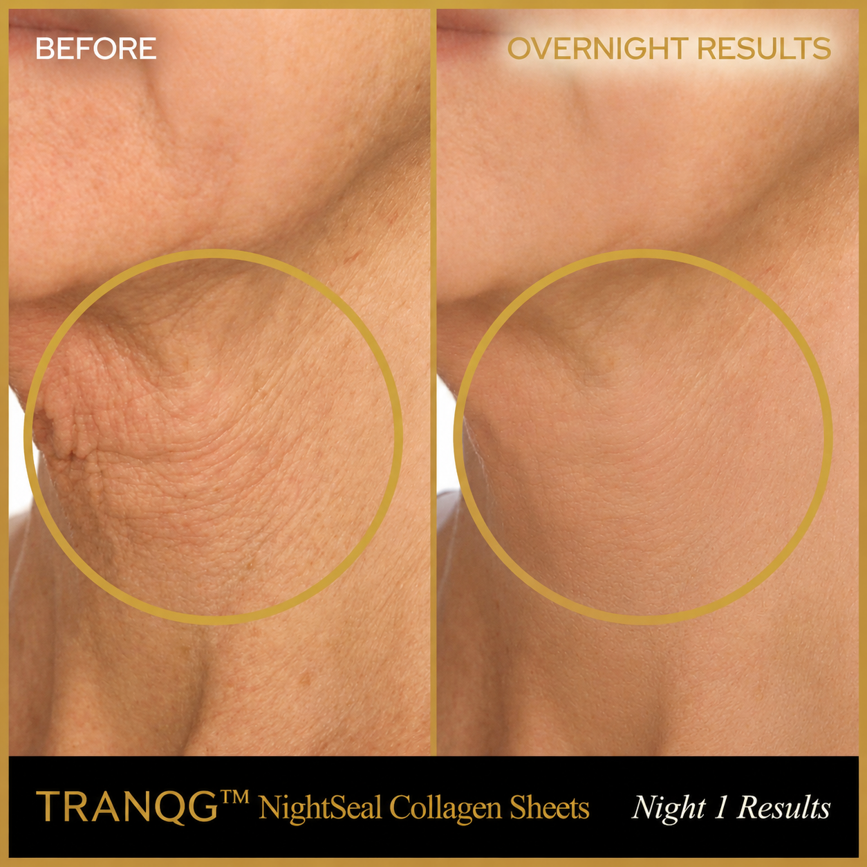 TRANQG™ NightSeal Collagen Sheets