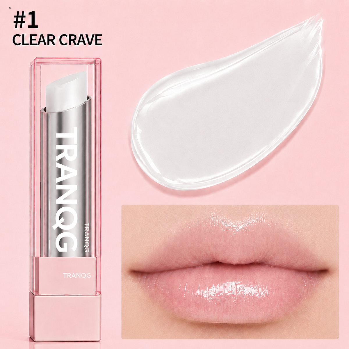 🔥Last Day Buy 1 Get 1 Free|TRANQG GLOW VEIL LIP SHEEN OIL BALM