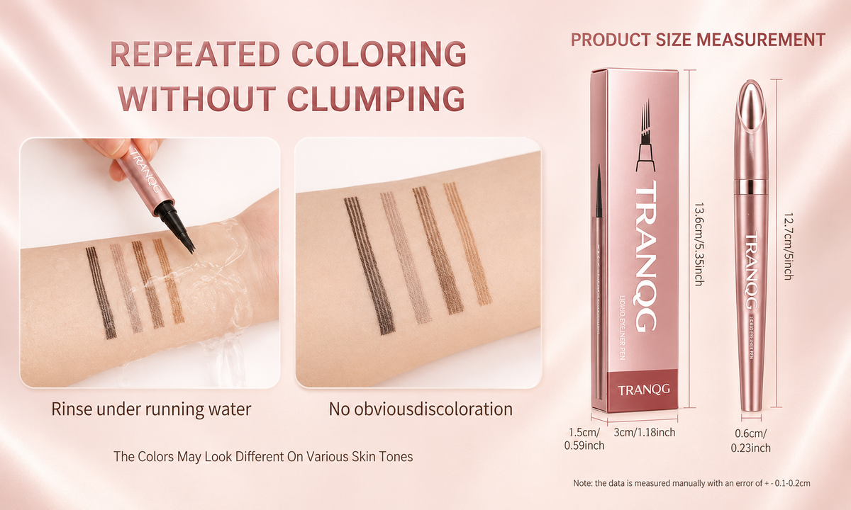 🖌️ Waterproof Micro-Fork Brow Pencil – Natural Hair-Like Brows