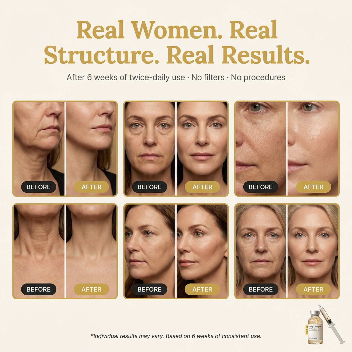 TRANQG Korean Silk Collagen Ampoule