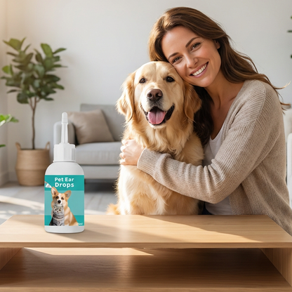 Limited-Time Special! 🐱🐶 Gentle Pet Ear Cleansing Drops—Say Goodbye to Outer Ear Canal Diseases